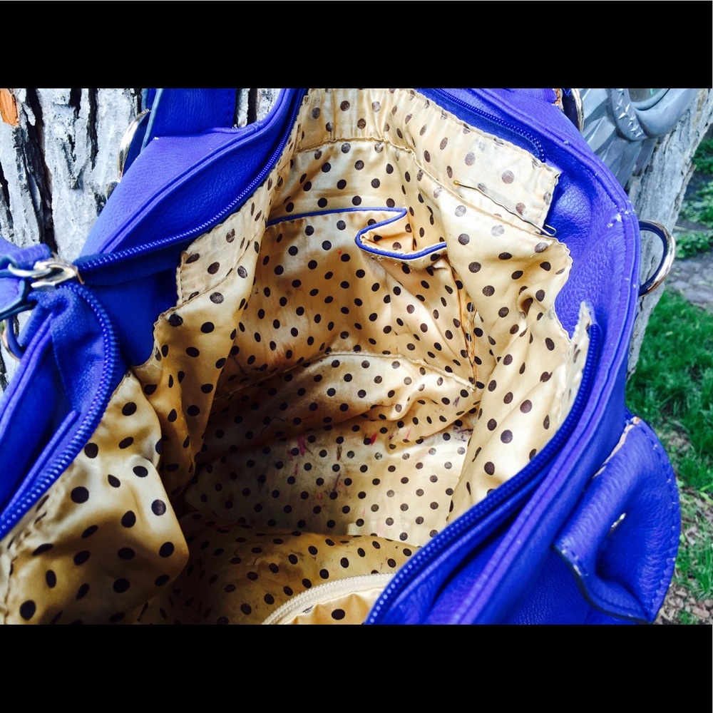 💙Melie Bianco Edgy Electric Blue Hobo💙 - Picture 5 of 5